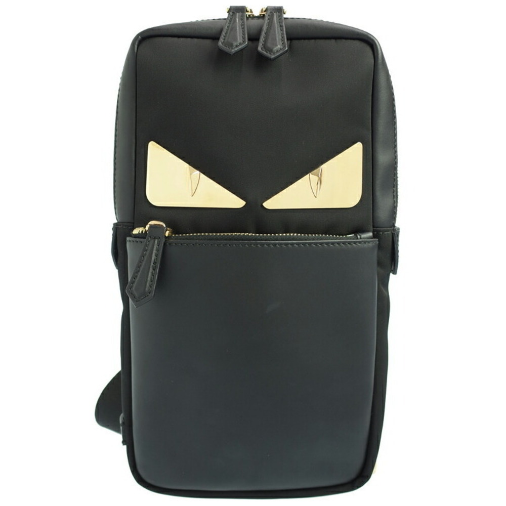 Fendi Bag Bugs Monster Eyes Sling Bag Black